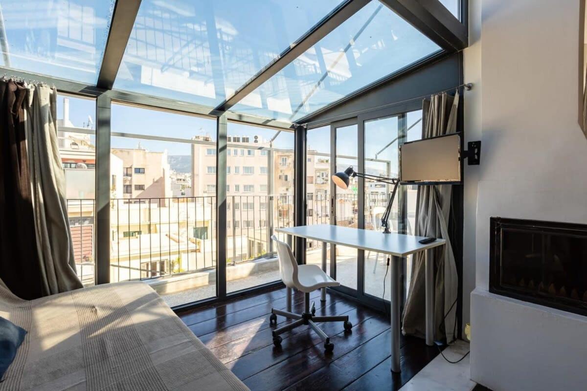 Acropolis Cozy Studio Home In The Heart Of Atena Exterior foto